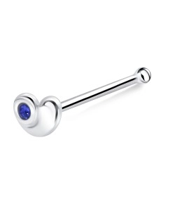 Silver Curved Nose Stud NSKD-1350